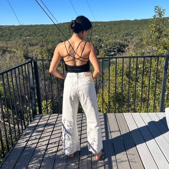 Citizens of Humanity - Gaucho Vintage Wide Leg Jeans in Marzipan - Picture 6 of 10